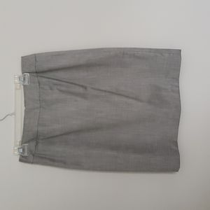 Gray Calvin Klein pencil skirt